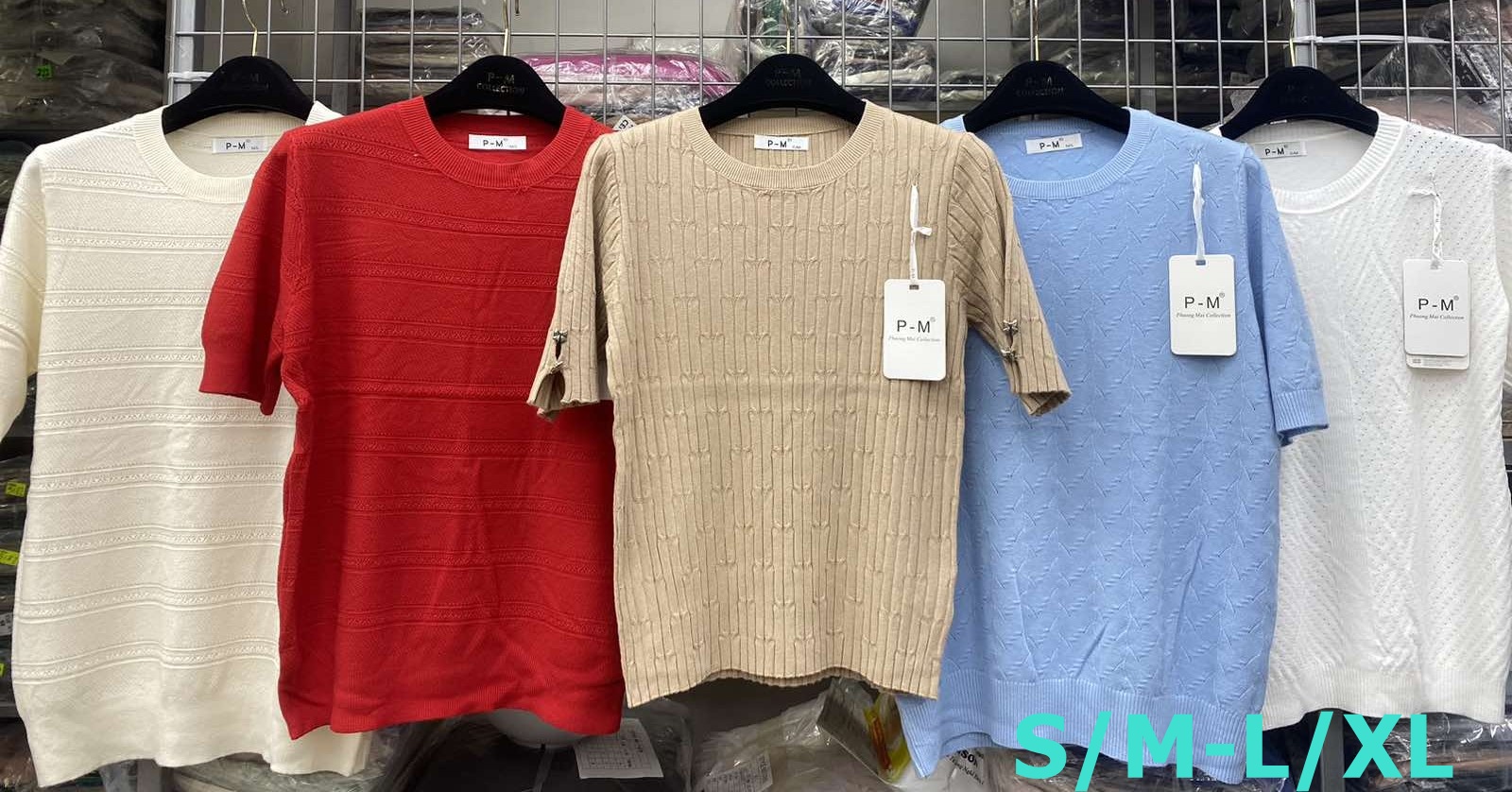 Swetry damskie Roz S/M-L/XL, Mix Kolor Paczka 12 szt